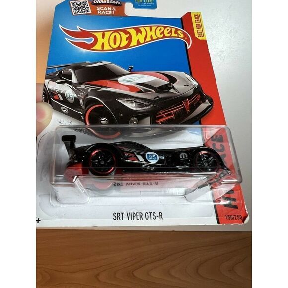 2015 Hot Wheels Srt Viper Gts-R HW RACE 150/250 Red - Picture 5 of 6